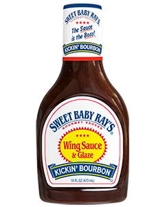Sweet Baby Ray's Kickin' Bourbon Sauce & Marinade - 16fl.oz (473ml)