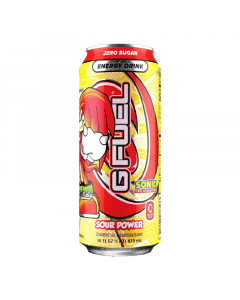 G FUEL - Knuckles (Sour Raspberry Candy Flavour) Zero Sugar Energy Drink - 16fl.oz (473ml)