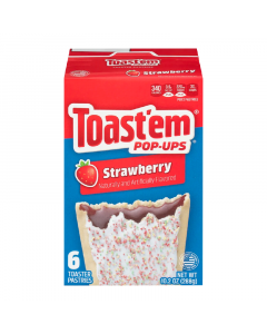 Toast'em POP-UPS - Frosted Strawberry Toaster Pastries 6pk - 10.2oz (288g)