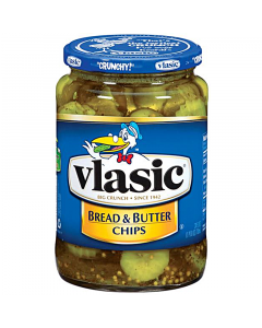 Clearance Special - Vlasic Bread & Butter Pickle Chips - 16fl.oz (473ml) **Best Before: 07 January 23**
