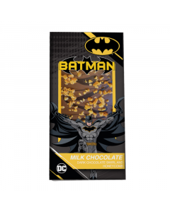 Batman Milk Chocolate With Honeycomb Bar - 80g