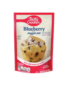 Clearance Special - Betty Crocker Blueberry Pouch Muffin Mix - 6.5oz (184g) **Best Before: 24 January 24**