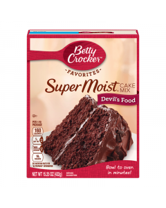 Betty Crocker Favourites Super Moist Devil's Food Cake Mix - 15.25oz (432g)