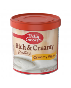 Clearance Special - Betty Crocker Rich & Creamy Creamy White Frosting - 16oz (453g) **Best Before: 25 November 23**