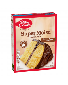 Betty Crocker Favourites Super Moist Butter Recipe Yellow Cake Mix - 13.25oz (375g)
