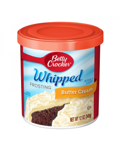 Betty Crocker Whipped Butter Cream Frosting - 12oz (340g)