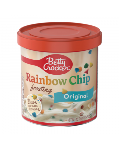 Betty Crocker Rich & Creamy Rainbow Chip Frosting - 16oz (453g)