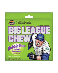 Big League Chew Sour Apple - 60g