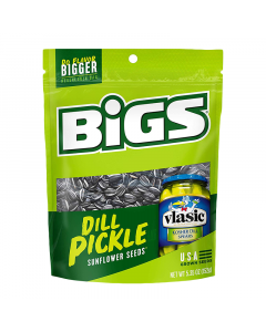 BIGS Sunflower Seeds - Vlasic Dill Pickle - 5.35oz (152g)