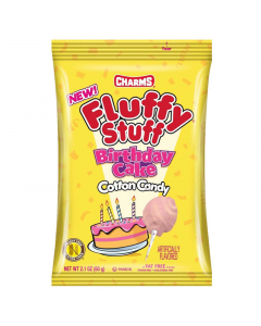 Charms - Fluffy Stuff Birthday Cake Cotton Candy 2.1oz (60g)