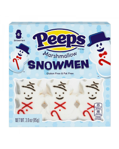 Peeps Marshmallow Snowmen 6 Pack - 3oz (85g) [Christmas]
