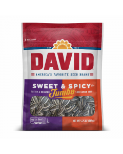 David's Sunflower Seeds Jumbo Sweet & Spicy 5.25oz (149g)