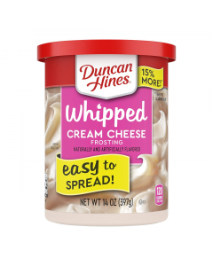 Clearance Special - Duncan Hines Whipped Cream Cheese Frosting 14oz (397g) **Best Before: 24 April 23**