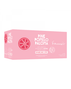 Clearance Special - Frannie's Pink Pomelo Paloma Soda 8-Pack (8 x 12fl.oz (355ml)) **Best Before: 18 March 23**