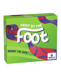 Clearance Special - Betty Crocker Fruit By The Foot Berry Tie-Dye - 4.5oz (128g) **Best Before: 16th March 2024**