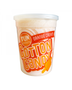 Fun Sweets Orange Cream Pop Cotton Candy - 2oz (56g)