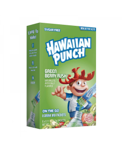 Hawaiian Punch - Singles to Go! Green Berry Rush - 0.73oz (25.6g)
