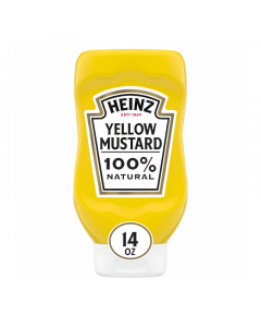 Clearance Special - Heinz Yellow Mustard - 14oz (396g) **Best Before: 15th March 2024**