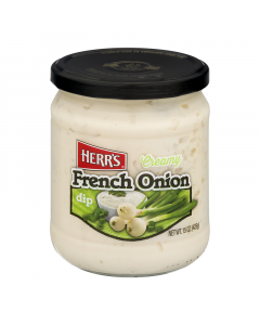 Herr's Creamy French Onion Dip - 15oz (425g)