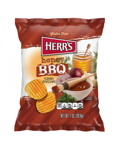 Herr's Honey BBQ Potato Chips - 1oz (28.4g)
