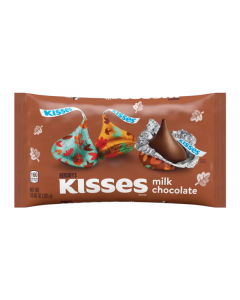 Hershey's Milk Chocolate Kisses Fall Foils - 10.08oz (285g)