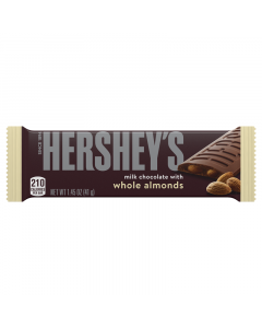 Clearance Special - Hershey's Milk Chocolate with Whole Almonds - 1.45oz (41g) **Best Before: 08 JAN 2024**