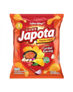 Japota Sambal Bawang (Onion Sauce) Potato Chips - 68g