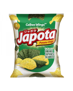 Japota Umami Japanese Seaweed Potato Chips - 68g