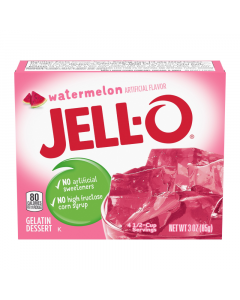 Jell-O - Watermelon Gelatin Dessert - 3oz (85g)
