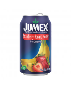 Clearance Special - JUMEX Strawberry-Banana Nectar - 11.3oz (335ml) **Best Before: 16 March 23** BUY ONE GET ONE FREE