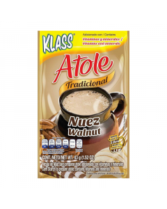 Clearance Special - Klass Atole Walnut Drink Mix - 1.52oz (43g) **Best Before: 11th August 2023**