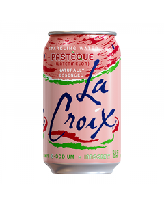 Clearance Special - La Croix Pasteque (Watermelon) Sparkling Water 12fl.oz (355ml) **Best Before: 09 October 23**