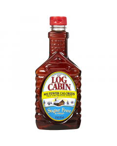 Clearance Special - Log Cabin Sugar Free Syrup - 12fl.oz (355ml) **Best Before: 25 February 24**