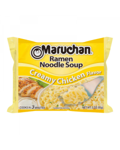 Maruchan - Creamy Chicken Flavor Ramen Noodles - 3oz (85g)