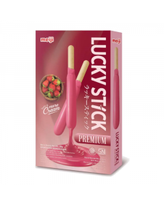 Meiji Lucky Stick Premium Strawberry - 35g