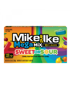 Mike & Ike Mega Mix Sweet & Sour Theater Box - 4.25oz (120g)