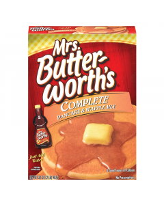 Clearance Special - Mrs Butterworth Original Complete Pancake and Waffle Mix 32oz (907g) **Best Before: 15th March 2024**