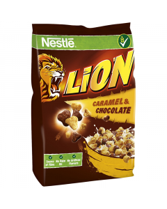 Clearance Special - Nestle Lion Caramel & Chocolate Cereal - 250g **Best Before: 12th DEcember 2023**