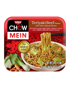 Nissin Chow Mein Noodles Teriyaki Beef - 4oz (113g)
