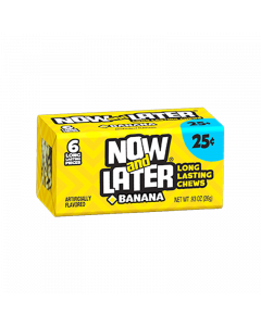 Now & Later 6 Piece Banana Candy 0.93oz (26g)