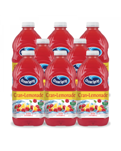 Ocean Spray Cran-Lemonade Juice - 8x64oz (1.89L)