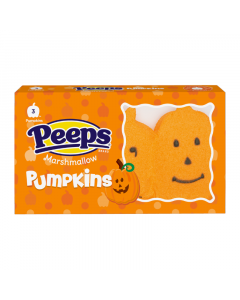 Peeps Halloween Marshmallow Pumpkins 3PK - 1.5oz (42g)