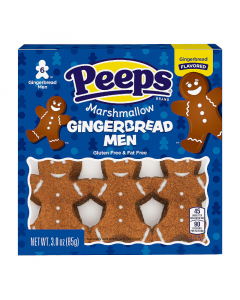 Peeps Marshmallow Gingerbread Man 6 Pack - 3oz (67g) [Christmas]