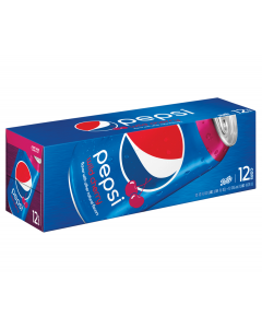 Pepsi Wild Cherry - 12-Pack (12 x 12fl.oz (355ml) Cans)
