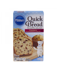 Clearance Special - Pillsbury Cranberry Quick Bread & Muffin Mix - 15.6oz (442g) **Best Before: 15th January 2024**