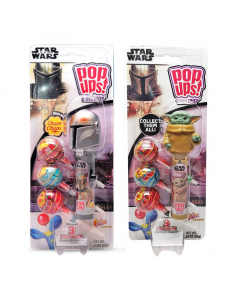 Clearance Special - POP UPS! Lollipops Star Wars - Mandalorian Blister Pack - 1.26oz (36g) **Best Before: 13th May 2024**