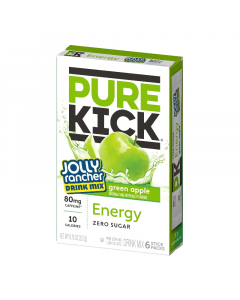 Pure Kick x Jolly Rancher Energy Drink Mix - Green Apple - 0.76oz (21.7g)