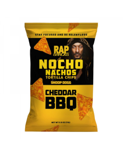 Rap Snacks Snoop Dogg Cheddar BBQ Nocho Nachos - 2.5oz (71g)