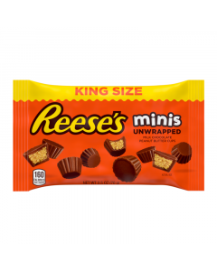 Reese's Peanut Butter Unwrapped Mini Cups King Size 2.5oz (70g)