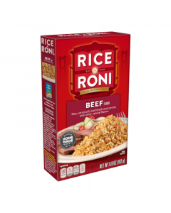 Clearance Special - Rice-A-Roni Beef - 6.8oz (192g) **Best Before: June 23**